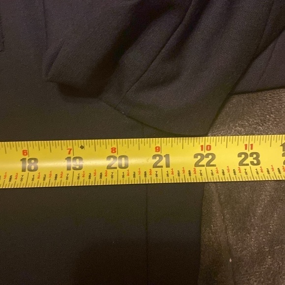 Lauren Ralph Lauren Mens Wool Suit Jacket Blazer size 40 R Black Two But… - Picture 11 of 13